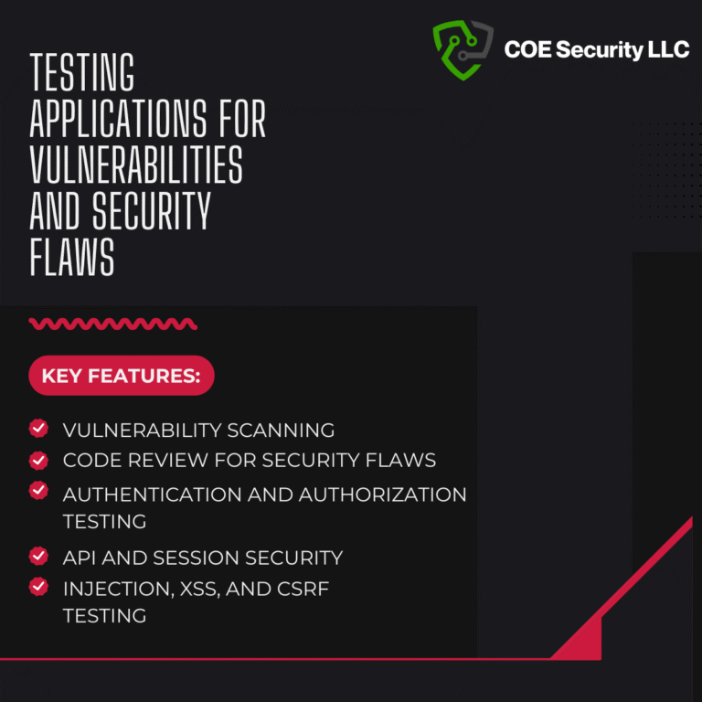 Application Penetration Testing Services | COE Security