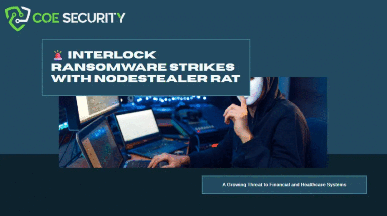 Interlock Ransomware Hits Finance & Health