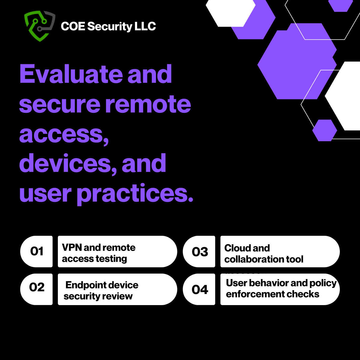 Remote Work Security Assessment - Cybersecurity | COE Security