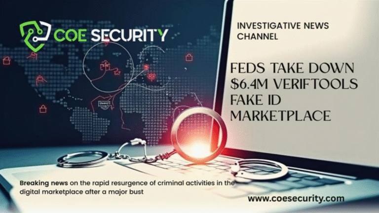 Fake-ID Marketplace Shutdown