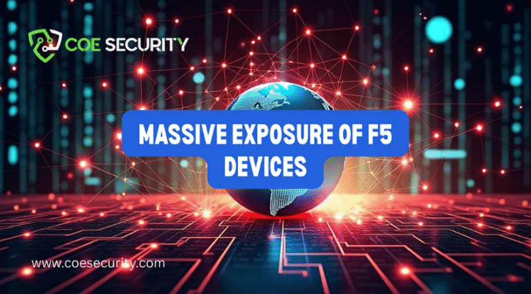 Over 269,000 F5 Devices Exposed