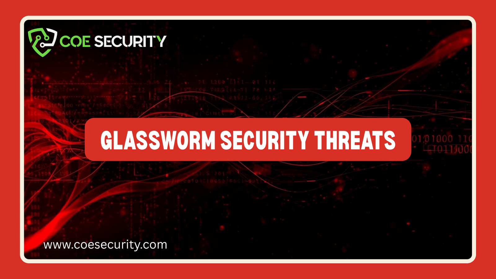 YouTube Banner glassWorm Security Threats