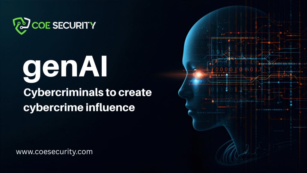 Digital Banner with Glitch Effect and AI Figure