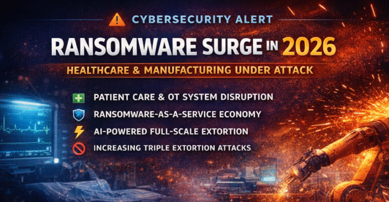 Ransomware Attacks Surge in 2026