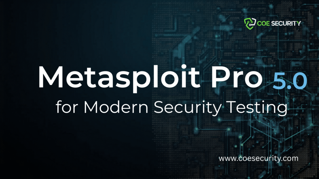 Metasploit Pro 5.0.0 Introduces Advanced Capabilities for Modern Security Testing 8 Metasploit Pro Banner with Hexagonal Shapes