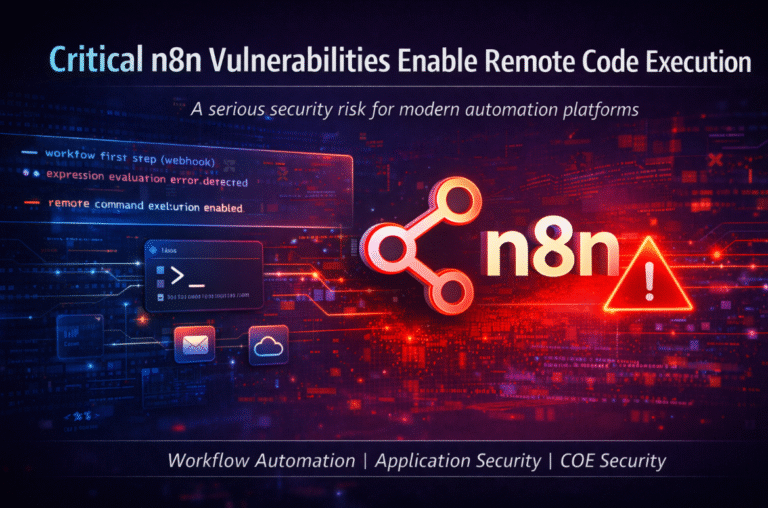 Critical n8n Vulnerabilities Expose Automation Platforms to Remote Code Execution