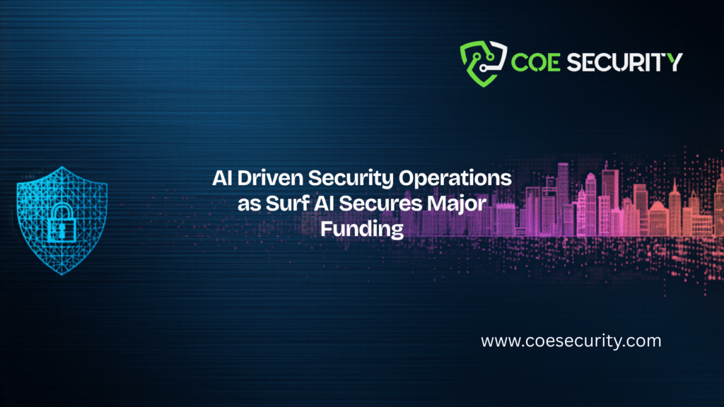 AI Driven Security Operations Gain Momentum as Surf AI Secures Major Funding 4 www.coesecurity.com 1