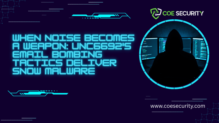 When Noise Becomes a Weapon: UNC6692’s Email Bombing Tactics Deliver Snow Malware