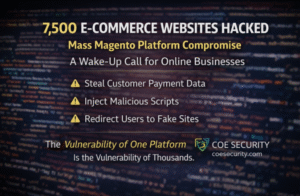 Attackers exploited vulnerabilities in Magento environments