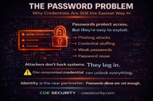 The Password Problem: Why Credentials Are Still the Easiest Way In