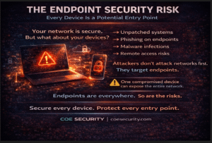 The Endpoint Security Risk: Why Every Device Is a Potential Entry Point
