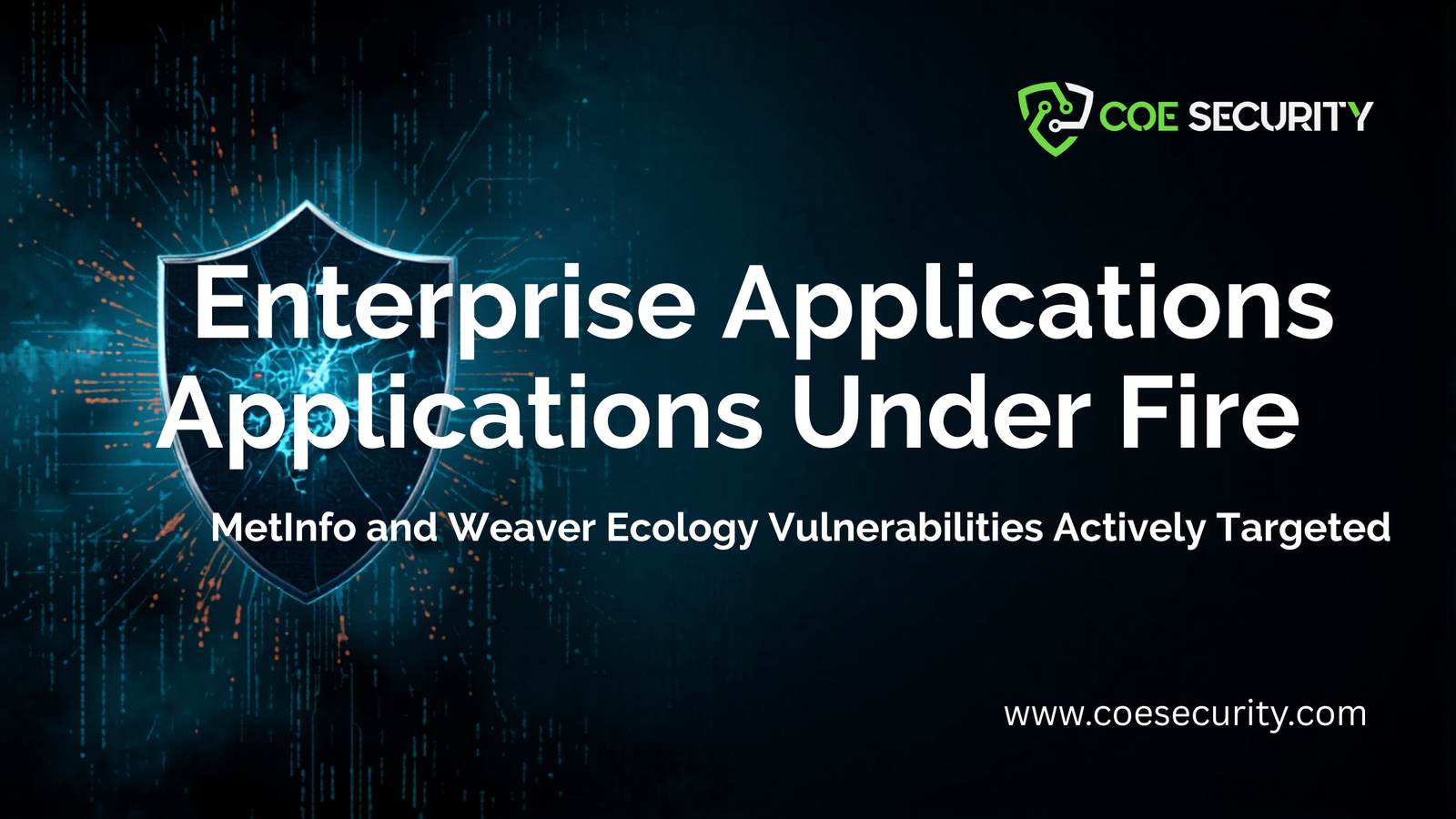Enterprise Applications Under Fire YouTube Banner