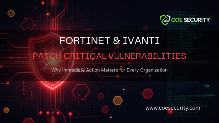 Fortinet and Ivanti Patch Critical Vulnerabilities: Why Immediate Action Matters for Every Organization