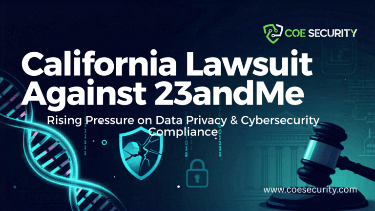 California Lawsuit Against 23andMe Highlights Rising Pressure on Data Privacy and Cybersecurity Compliance