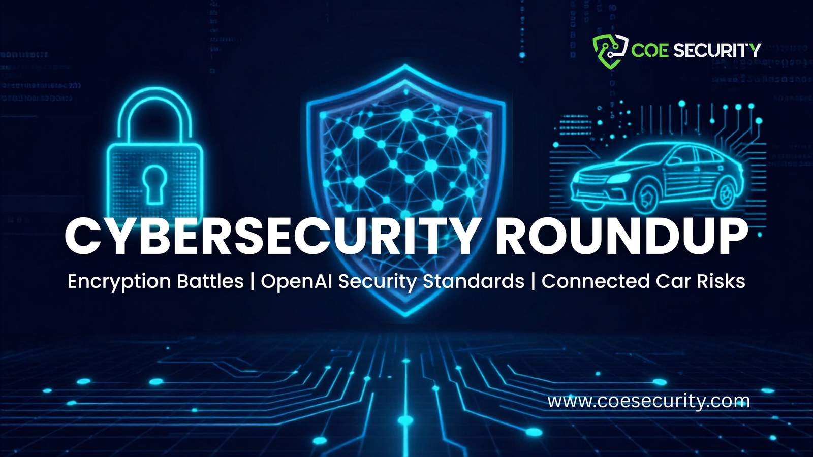 YouTube Banner Cybersecurity Roundup Highlights