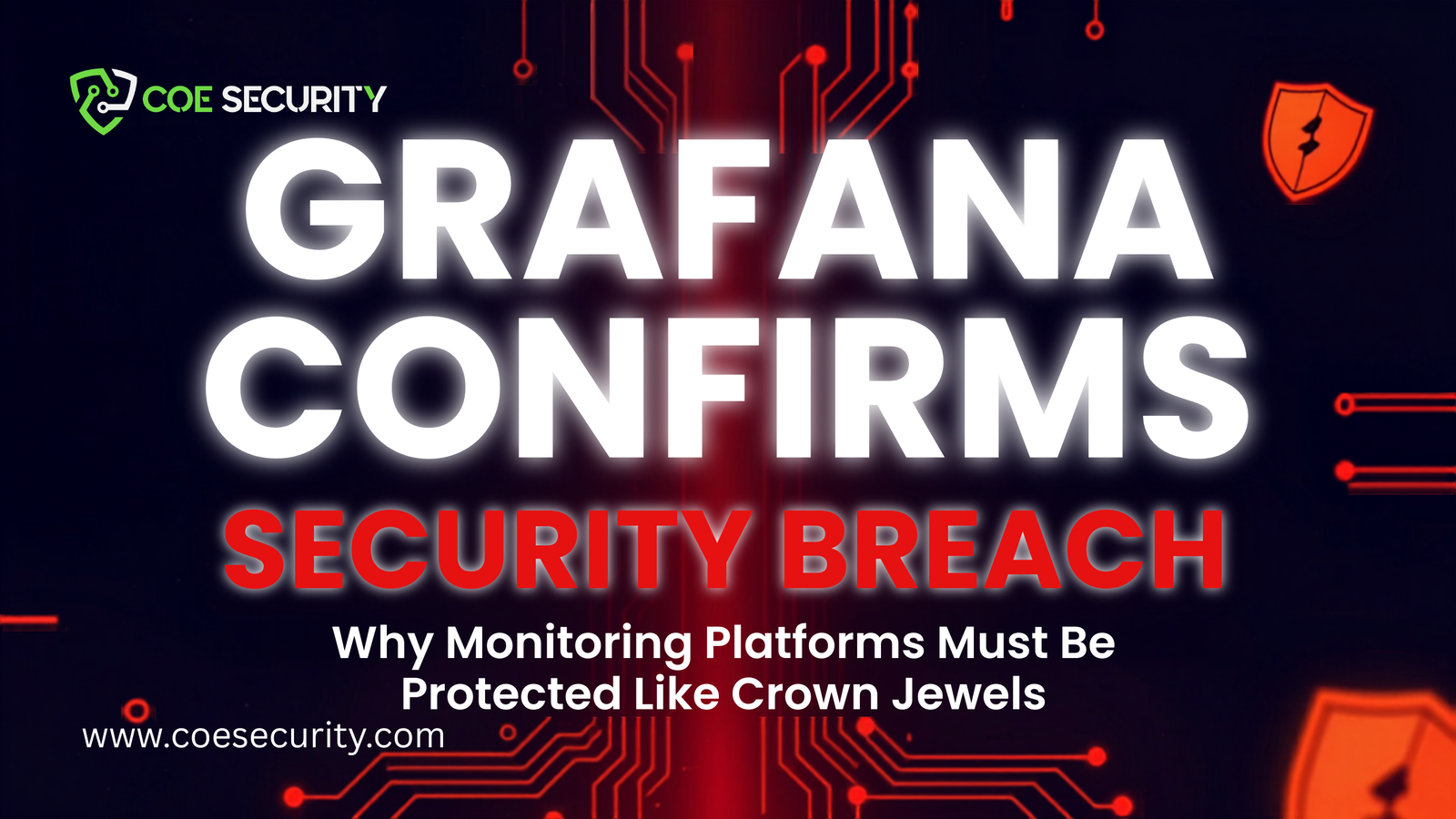 YouTube Banner Grafana Security Breach Alert