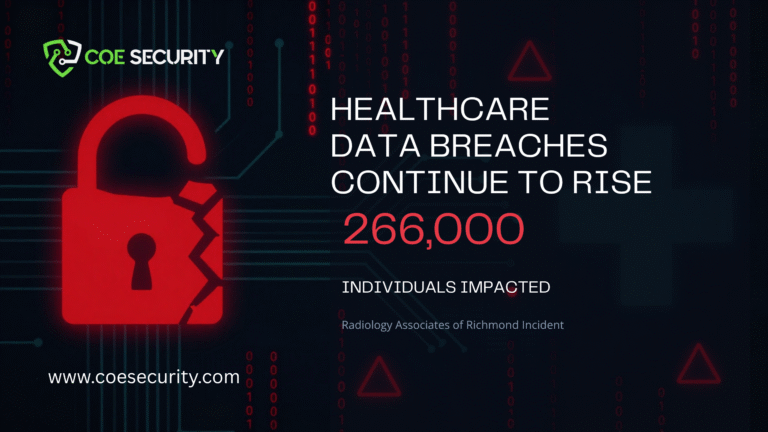 Healthcare Data Breaches Continue to Rise as 266,000 Individuals Impacted in Radiology Associates of Richmond Incident