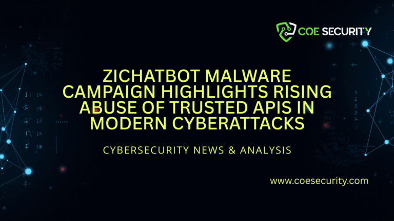 ZiChatBot Malware Campaign Highlights Rising Abuse of Trusted APIs in Modern Cyberattacks