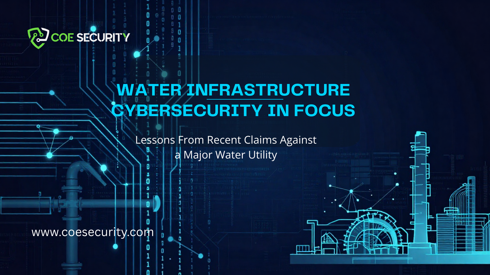 Water Utility Cybersecurity YouTube Banner