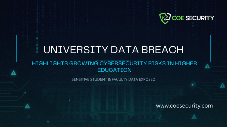 University Data Breach Highlights Growing Cybersecurity Risks in Higher Education