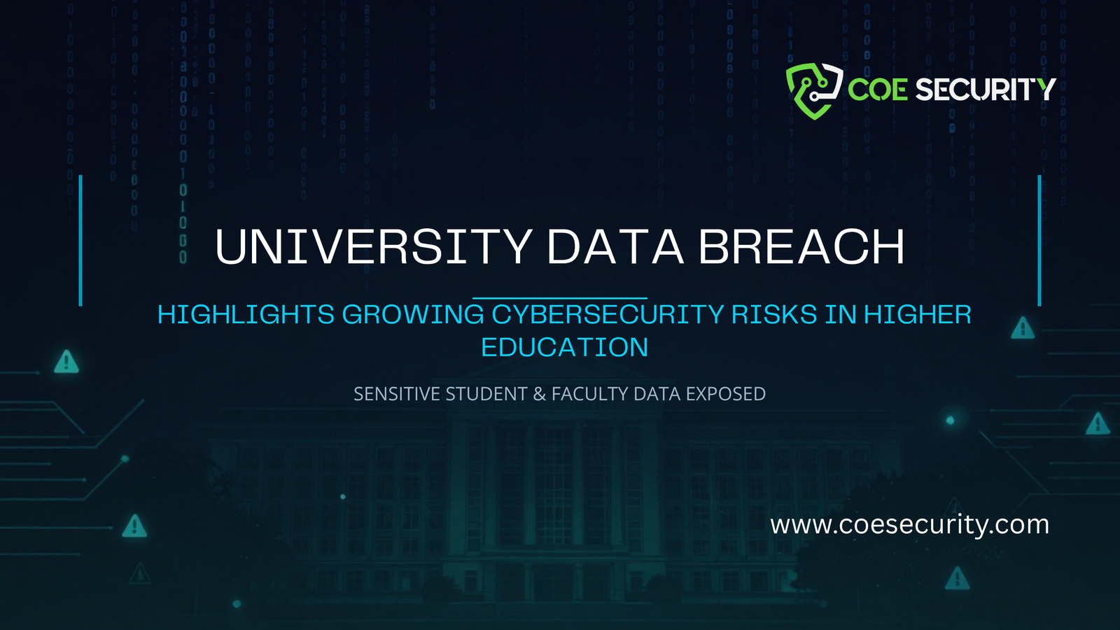 YouTube Banner Cybersecurity in Higher Ed