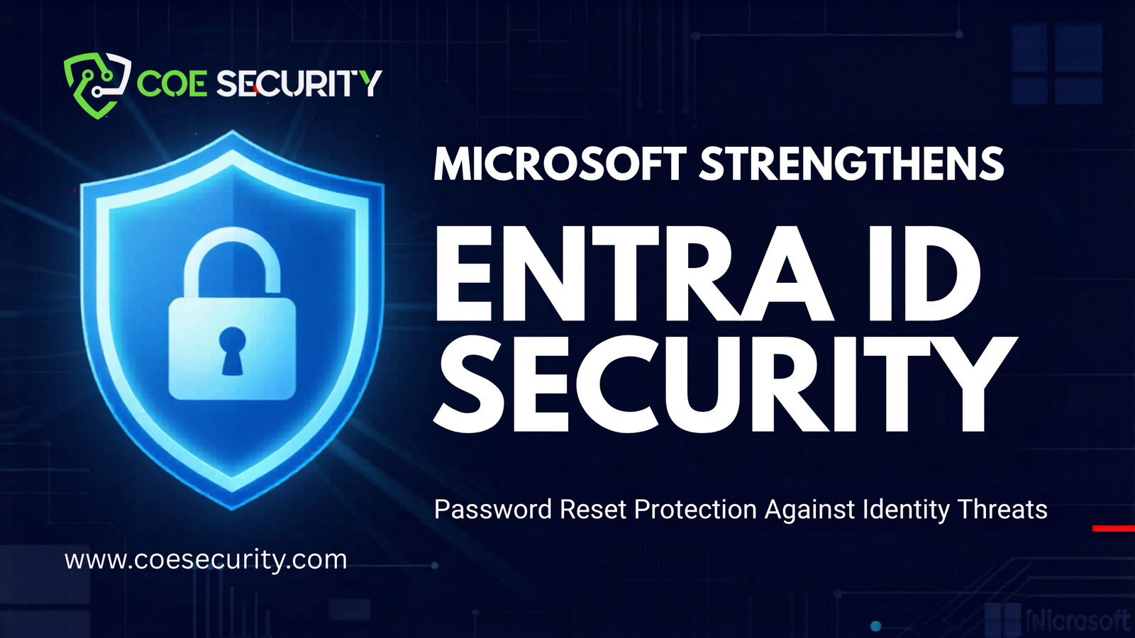 YouTube Banner Entra ID Password Reset Security 2