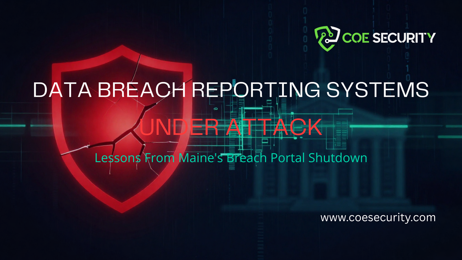 YouTube Banner Maine Breach Portal Shutdown