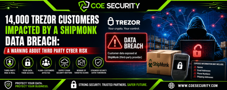 14,000 Trezor Customers Impacted by a ShipMonk Data Breach: A Warning About Third Party Cyber Risk