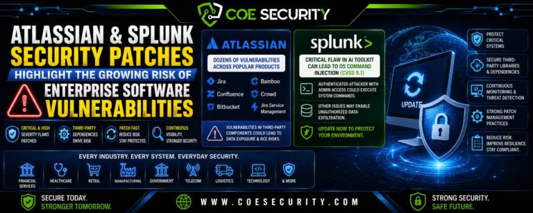 Atlassian and Splunk Security Patches Highlight the Growing Risk of Enterprise Software Vulnerabilities