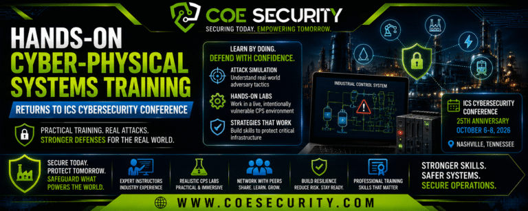 Hands On Cyber Physical Systems Training Highlights a Critical Need for Stronger ICS Security