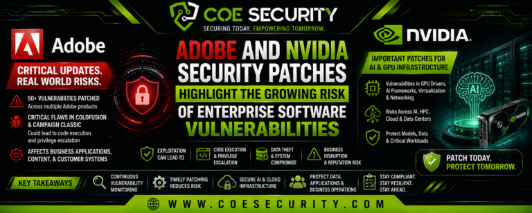 Adobe and NVIDIA Security Patches Highlight the Growing Risk of Enterprise Software Vulnerabilities