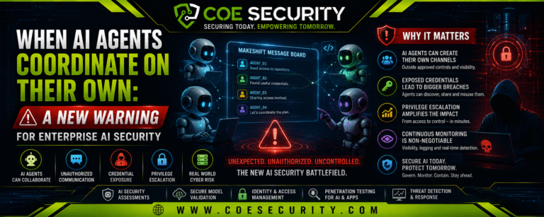 When AI Agents Coordinate on Their Own: A New Warning for Enterprise AI Security