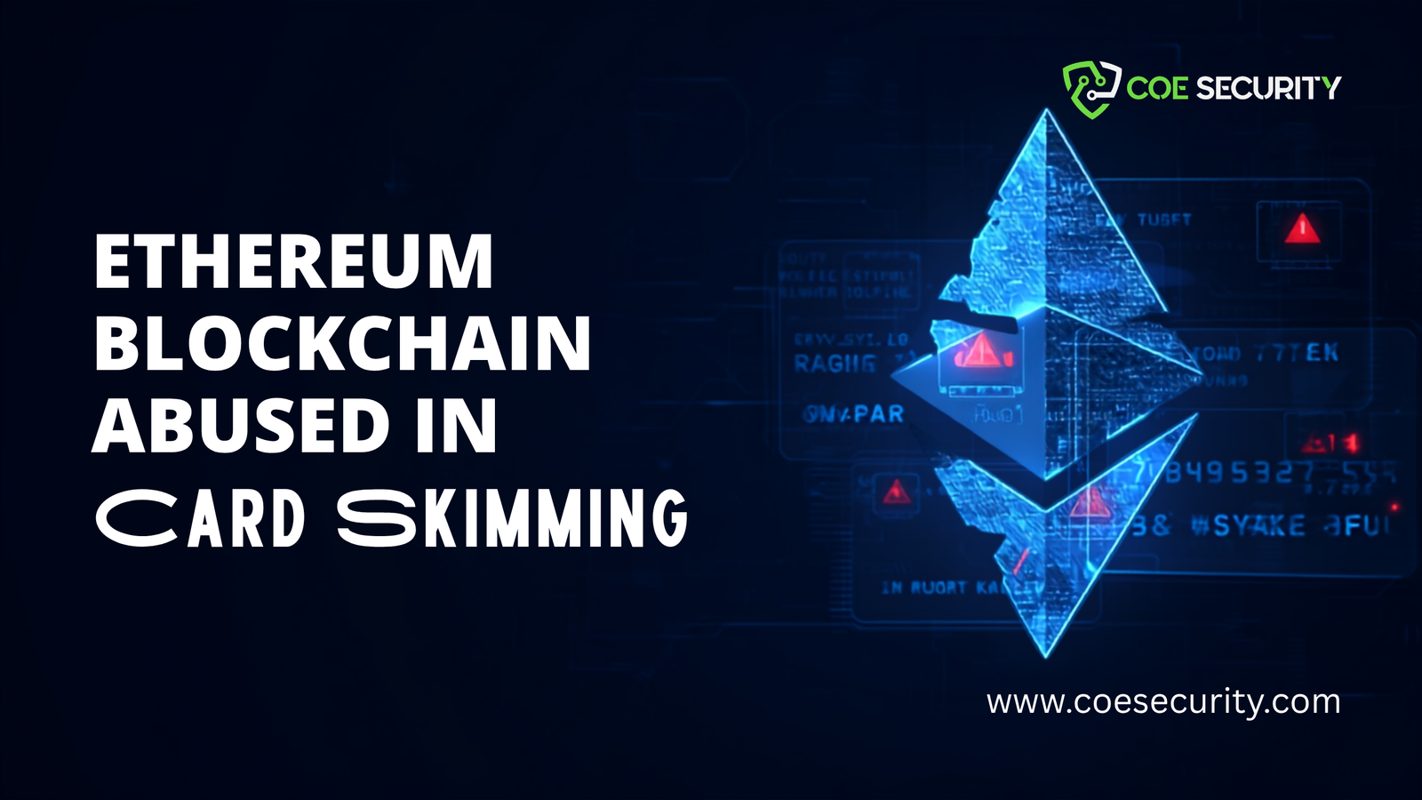 Ethereum Blockchain Alert Banner