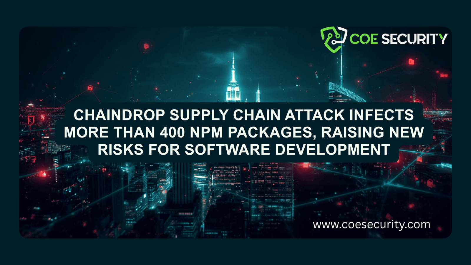 YouTube Banner ChainDrop Supply Chain