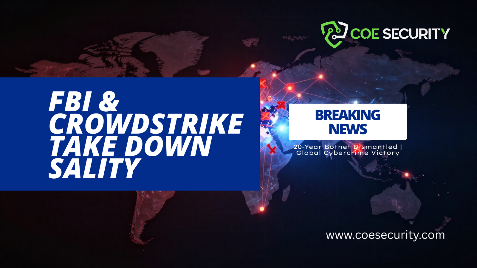 Global Cybercrime Blockade Sality Botnet Eradicated