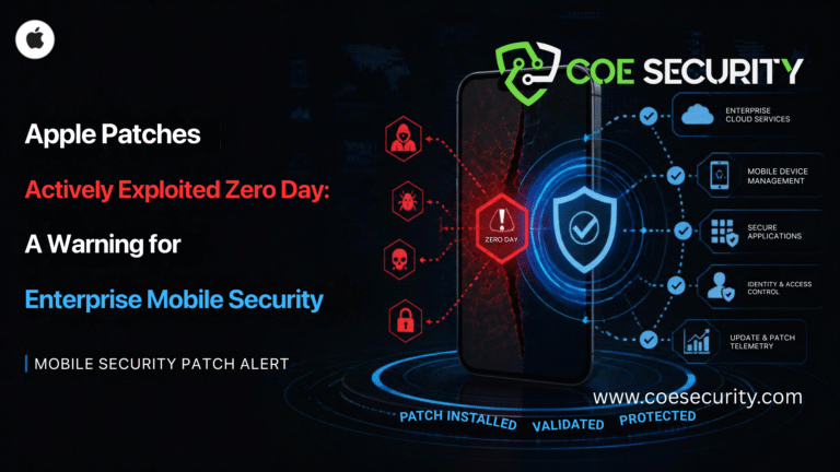 Apple Patches Actively Exploited Zero Day: A Warning for Enterprise Mobile Security