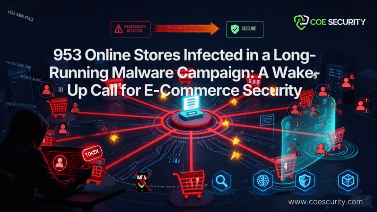 953 Online Stores Infected in a Long-Running Malware Campaign: A Wake-Up Call for E-Commerce Security