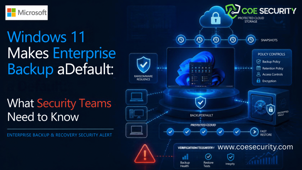 Windows 11 Makes Enterprise Backup a Default: What Security Teams Need to Know 7 PostGREShell security banner 49