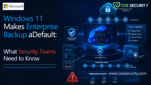 Windows 11 Makes Enterprise Backup a Default: What Security Teams Need to Know