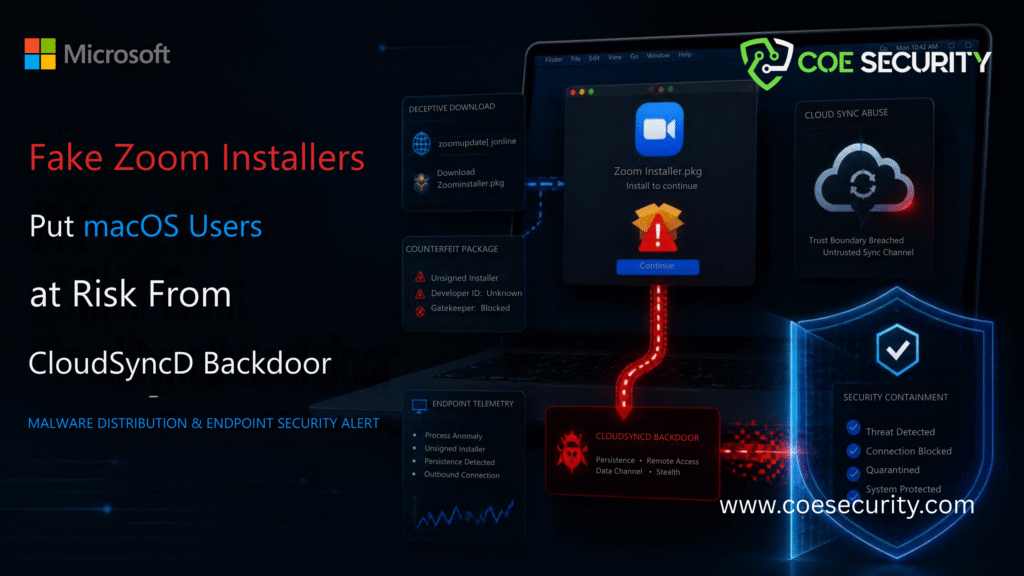 Fake Zoom Installers Put macOS Users at Risk From CloudSyncD Backdoor 5 PostGREShell security banner 51